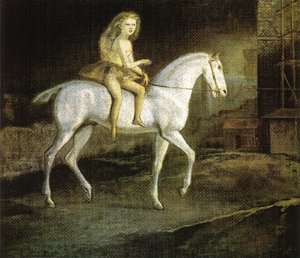 Squires On A White Horse — Balthus