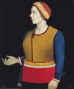 Portrait Of Artist S Wife N.a. Malevich — Kazimir Malevich, Suprematist Movement