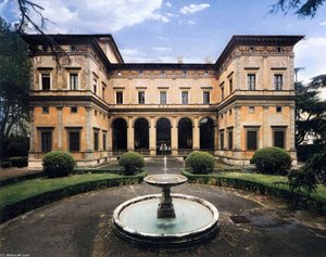 View Of The Garden Side — Baldassare Peruzzi, High Renaissance