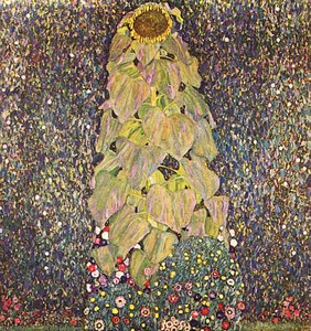 Sunflower, The — Gustav Klimt, Art Nouveau