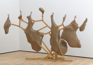Chandelier With Hands — Thomas Hirschhorn