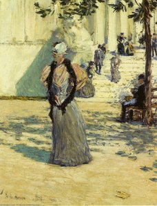 Figures In Sunlight — Frederick Childe Hassam