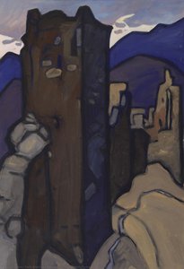 The Ruins Of The Genoese Fortress — Yuri Ivanovych Khymych