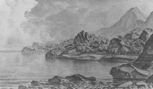 Rocky Seashore — Konstantin Fyodorovich Bogaevsky
