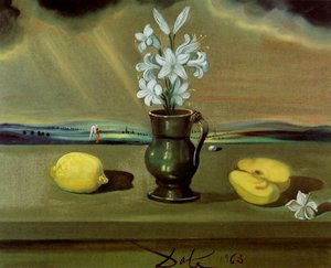 Untitled (still Life With Lilies), 1963 — Salvador Dalí