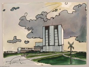 Vab Front View Apollo 11 — Robert T Mccall