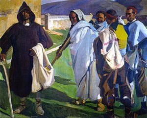 Typical Sorianos — Joaquín Sorolla Y Bastida, Impressionism