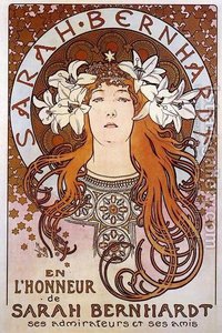 Sarah Bernhardt — Alphonse Mucha