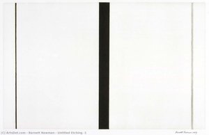 Untitled Etching #1 — Barnett Newman