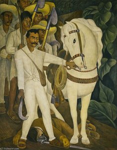 Agrarian Leader Zapata — Diego Rivera