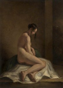 Female Nude Study — William Etty, 19th-century Academic Painting