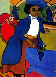 Retrato De Una Mujer — Ernst Ludwig Kirchner