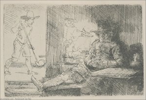 The Sport Of Golf — Rembrandt Van Rijn