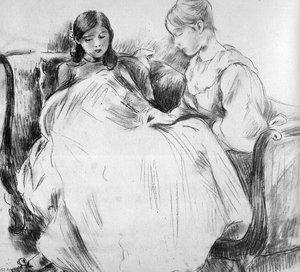 The Seamstress Sun — Berthe Morisot