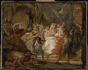 Eléazar Préfère La Mort Au Crime De Violer La Loi En Mangeant Des Viandes Défendues — Antoine-jean Gros (baron Gros)