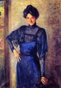 Mrs. Mary Tower Lapsley Caughey Standing — John Butler Yeats