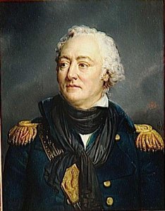 LOUIS RENE MADELEINE LEVASSOR DE LA TOUCHE TREVILLE, CONTRE AMIRAL EN 1792 (1745 1804)