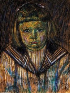 Little Girl In A Middy Blouse — István Nagy