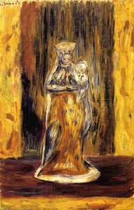 Earthenware Virgin And Child — Pierre-auguste Renoir