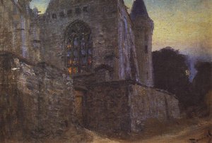 Redon Abbey — Vasily Dmitrievich Polenov