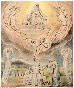 Satan Going Forth From The Presence Of The Lord — William Blake, Romantic Visionary