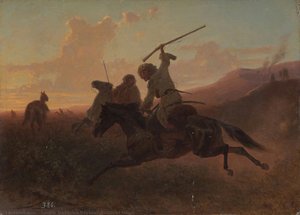 Battle Of Riders — Fyodor Isakovich Baykov