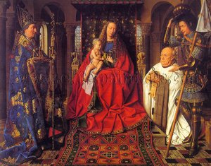The Madonna Of Canon Van Der Paele — Jan Van Eyck