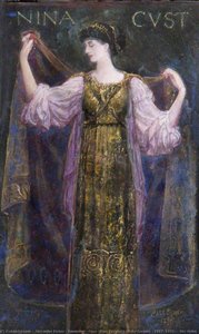 Emmeline 'nina' Mary Elizabeth Welby Gregory (1867–1955), Mrs Henry John Cockayne Cust — Alexander Fisher
