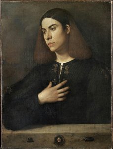 Portrait Of A Young Man (the Broccardo Portrait) — Giorgione