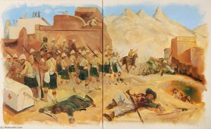 Gordons At Kandahar (diptych) — Eric Auld