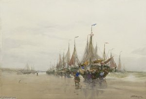 Bomschuiten Op Het Strand
