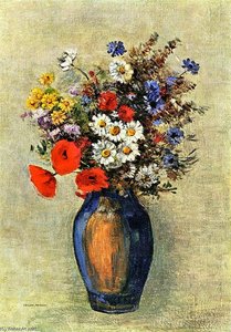 Vase Of Flowers — Odilon Redon