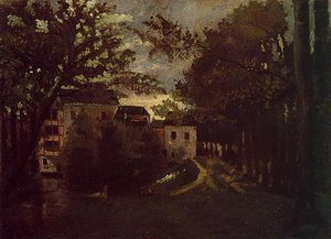 The Mill At La Roche Goyon — Camille Pissarro
