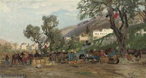 Horsemen Resting, Sichem