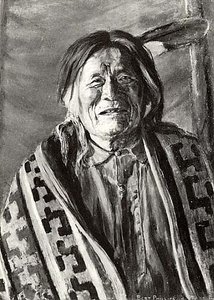 Crasons, Apache Scout, (painting) — Bert Geer Phillips