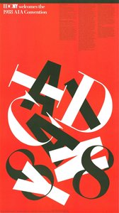 Idcny Welcomes The 1988 Aia Convention — Michael Bierut, Swiss Style