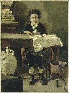 Pauvre Ecolier — Antonio Mancini
