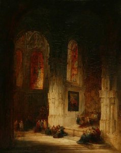 The Lady Chapel, Church Of St Pierre, Caen — David Roberts