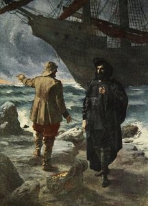 Daland Looked At The Stranger Keenly — Ferdinand Leeke