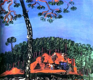 Landscape Of Esterel — Raoul Dufy, Fauvism