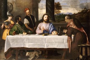 Supper At Emmaus — Titian Ramsay Peale Ii, Renaissance Echo