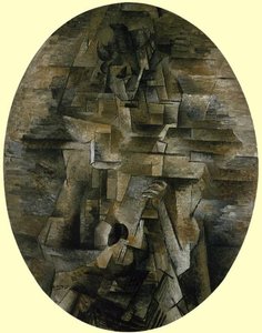 Woman With A Mandolin — Georges Braque, Cubism