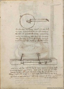 Codex Madrid I, F.45v — Leonardo Da Vinci, Renaissance