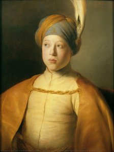 Boy In A Cape And Turban (portrait Of Prince Rupert Of The Palatinate) — Jan Andrea Lievens Jan Lievens, Baroque Portraiture