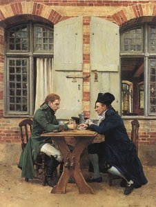 The Card Players — Jean-louis Ernest Meissonier