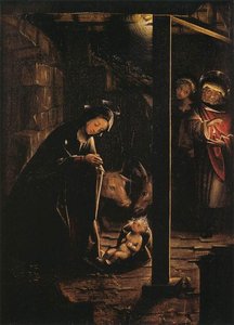 Nativity In Nocturnal Light — Defendente Ferrari