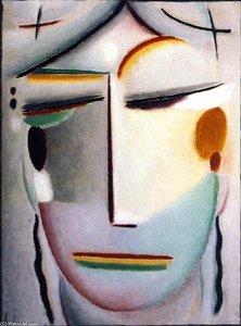 Savior's Face: Distant Highness - Buddha Ii — Alexej Von Jawlensky