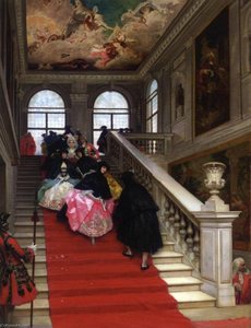 The Masked Ball, Ca Rezzonico, Venice — Lucius Rossi