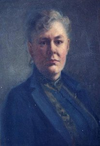 Katherine B. Mowry Self Portrait, (painting)