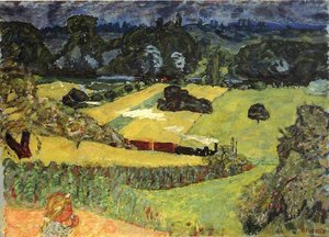 The Train And The Barges — Pierre Bonnard
